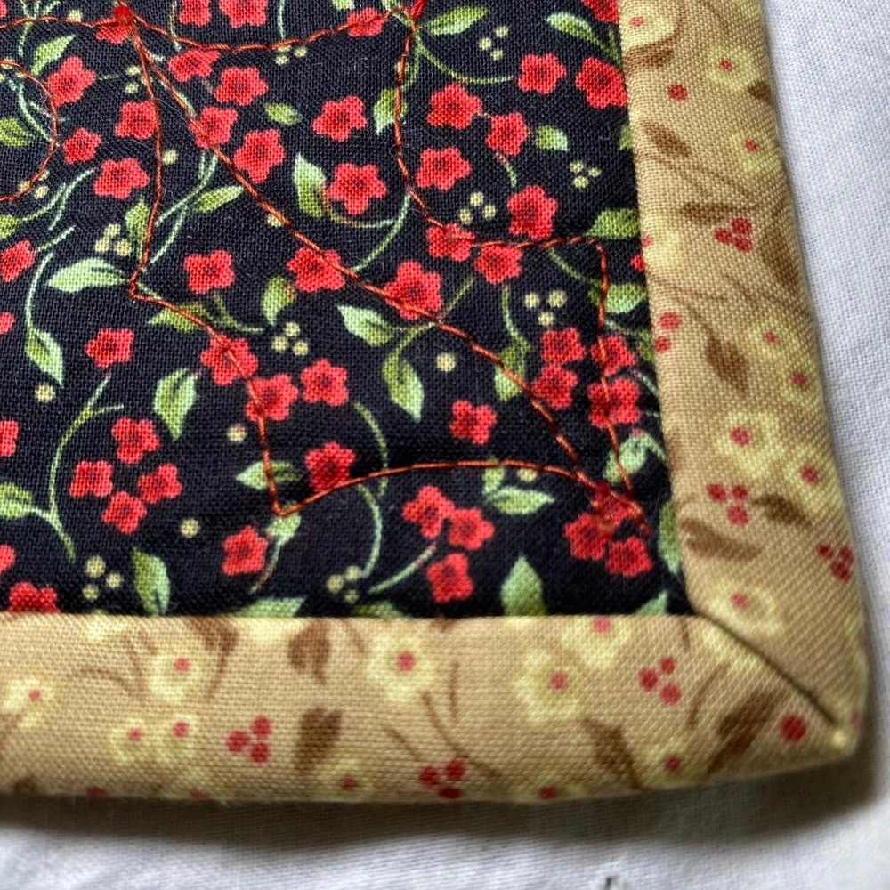Handmade quilted christmas